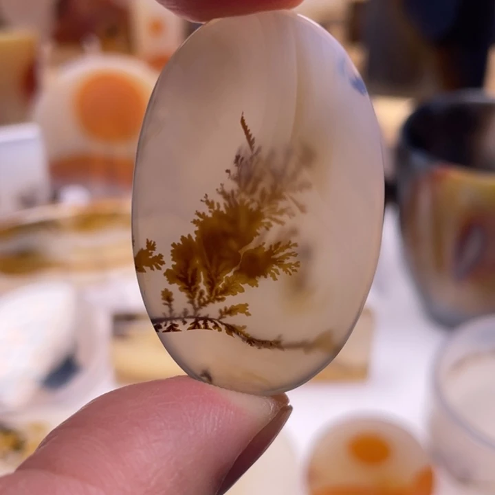 玛瑙/玉髓未镶嵌吊坠(不含链)