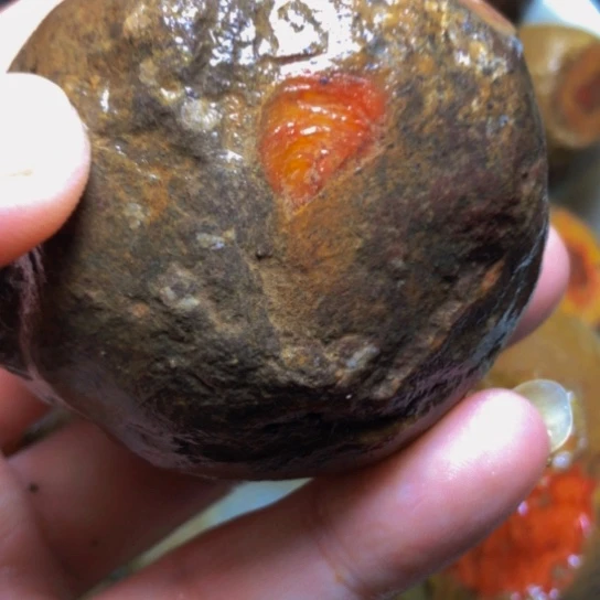 定制玛瑙未镶嵌九**涛