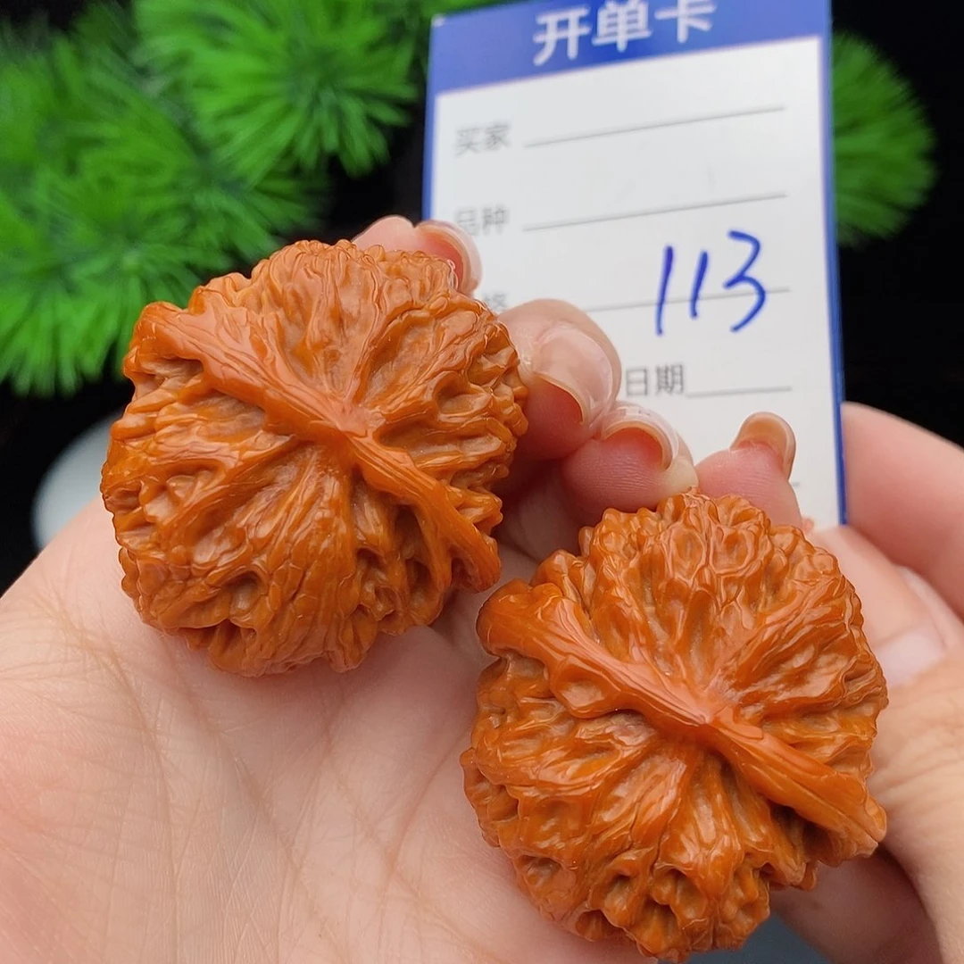 文玩核桃把件42苹果113