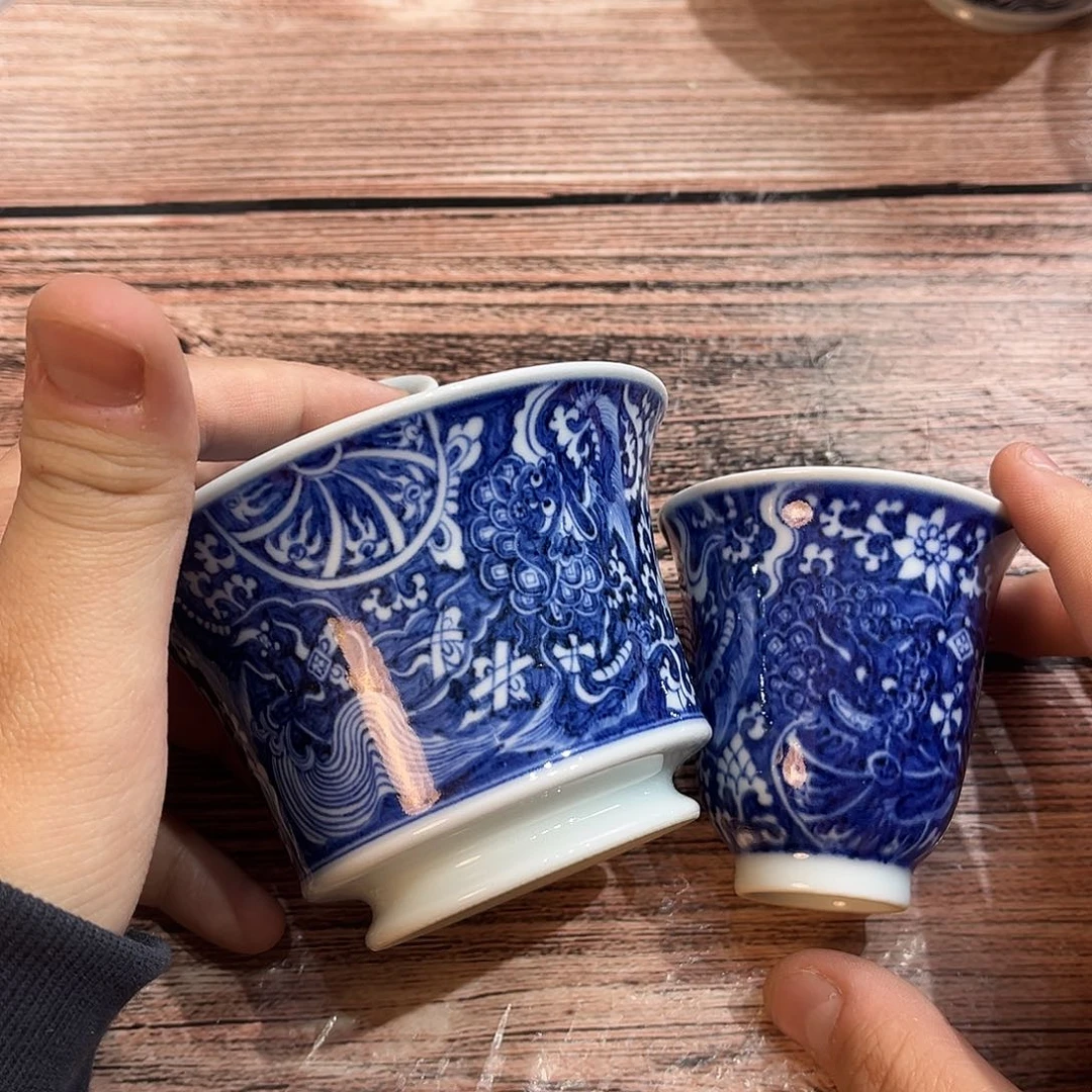 白**书全品盖碗瑕疵杯子