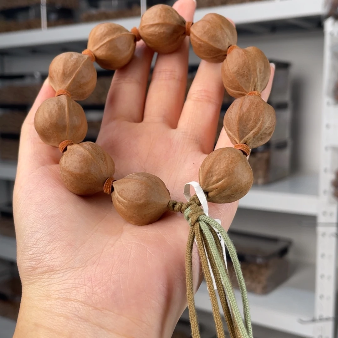 王***计手串/手链橄榄核22.5 25梅林铁核