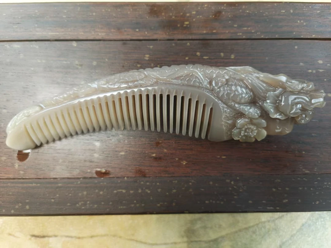 【御角轩】精品牛角猫妖梳