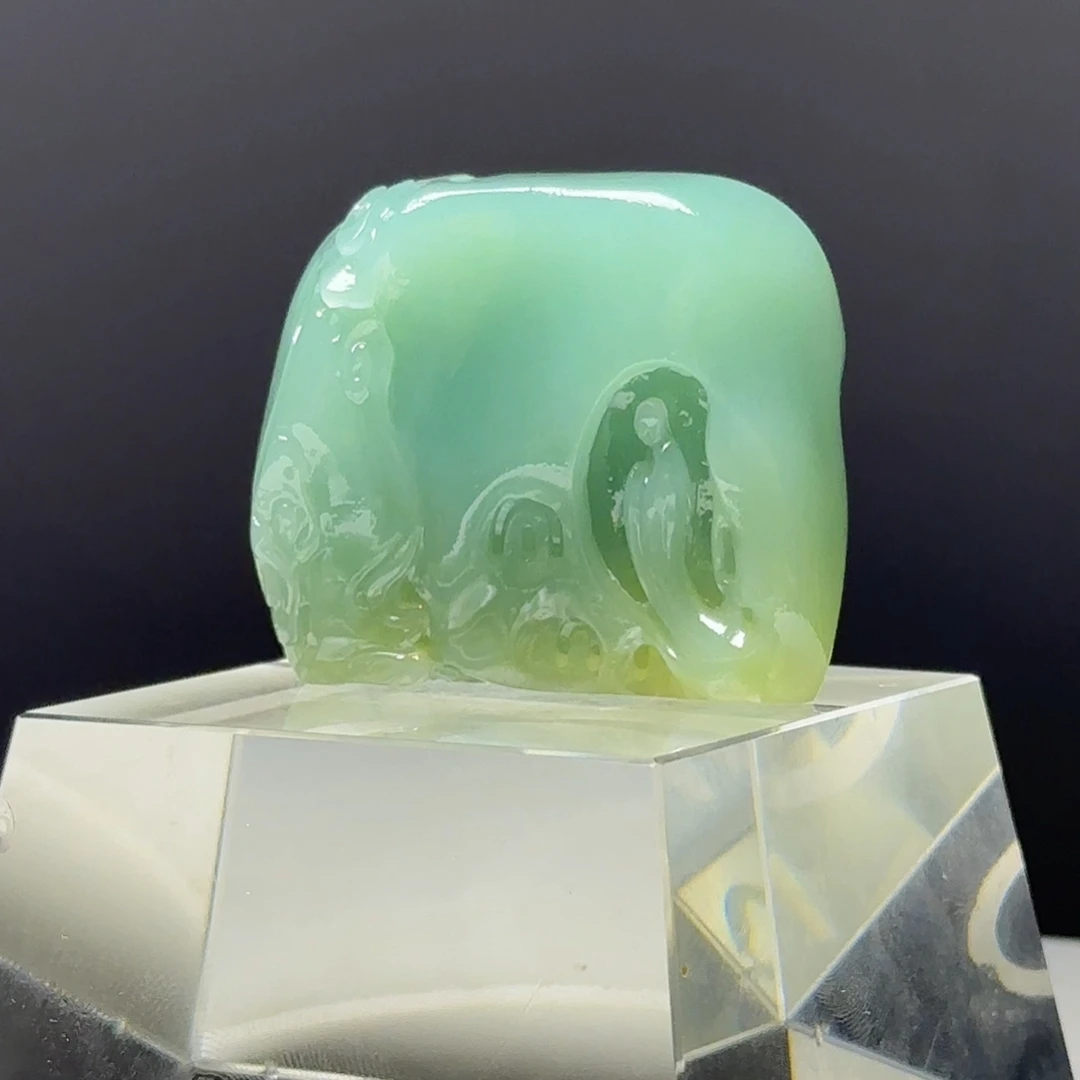 梅子青禅意随型章