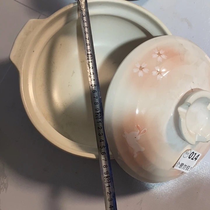 瓷片27口径大砂锅一个