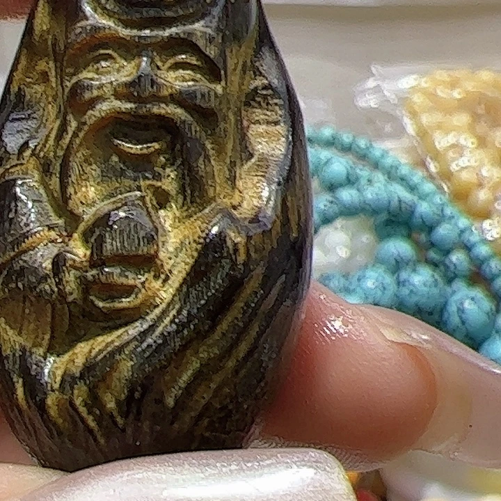 玻璃西方寿星吊坠