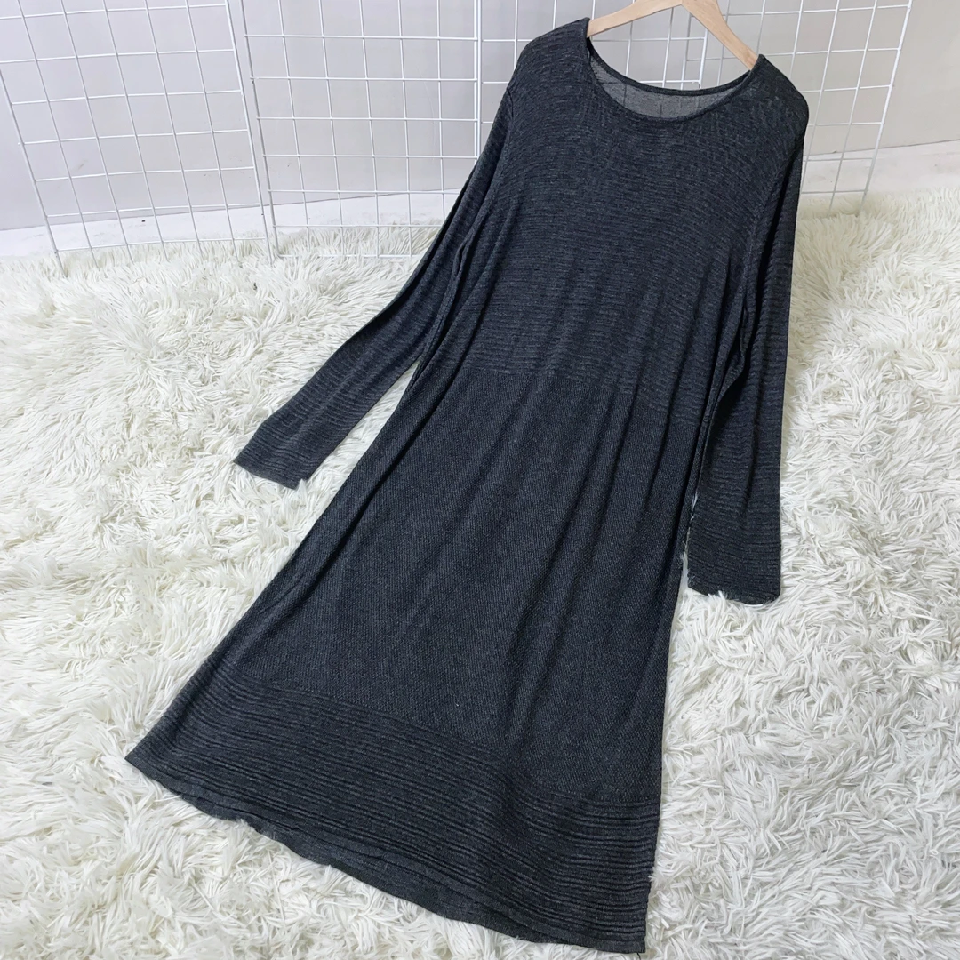 女款休闲百搭气质长袖高级风连身衣 XP158