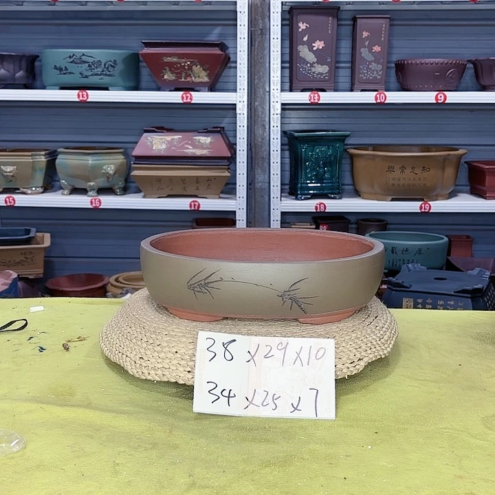 紫砂花盆宜兴紫砂厂