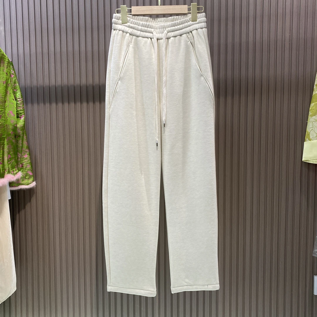 2065时尚休闲针织直筒裤