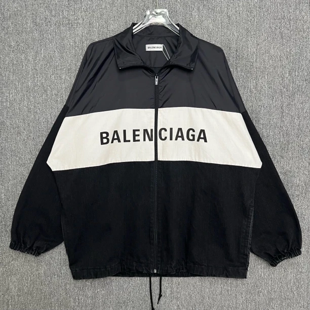 99新 Balenciaga/巴黎世家 字母拼接夹克外套/36码/99新/13338