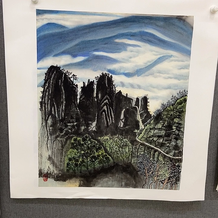 国画手寫手繪作品150