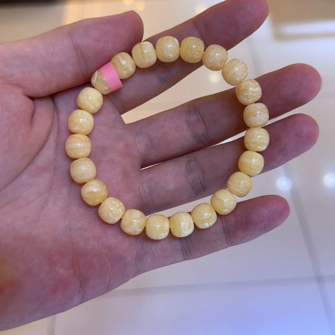 手链琥珀未镶嵌蜜蜡