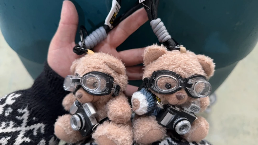 情侣小熊毛绒玩偶公仔情侣钥匙扣