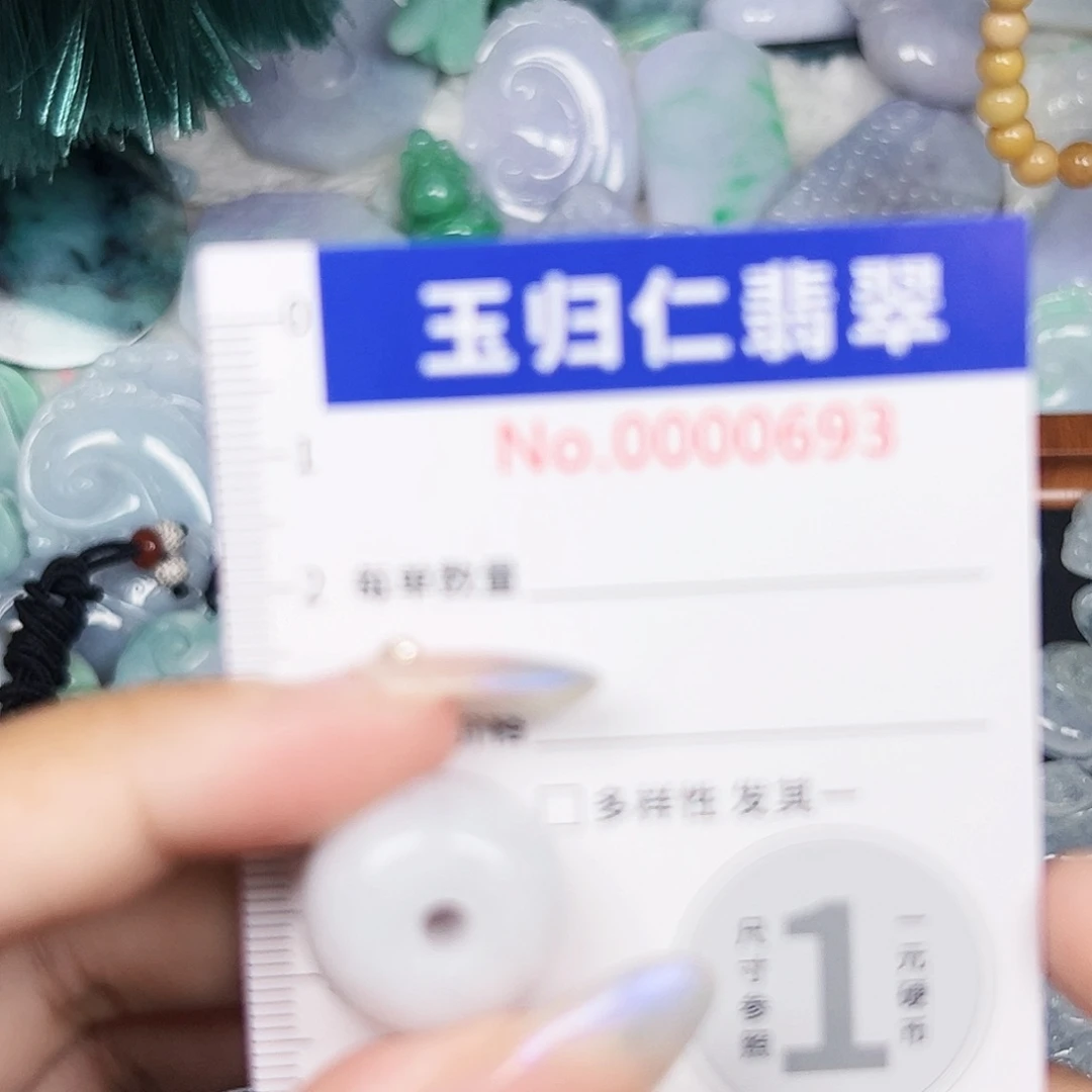 翡翠未镶嵌颈饰211