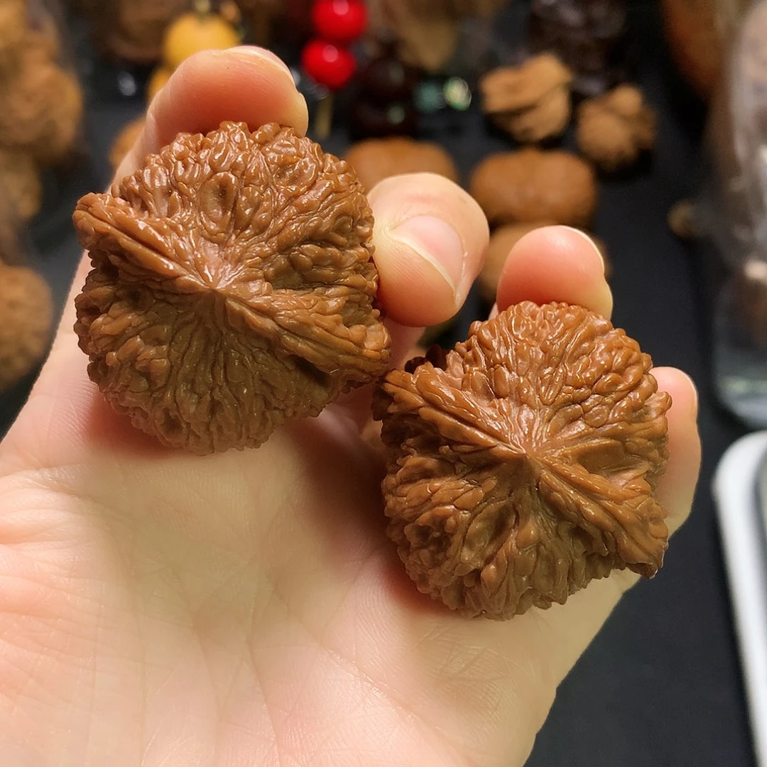 文玩核桃吊坠和尚头41