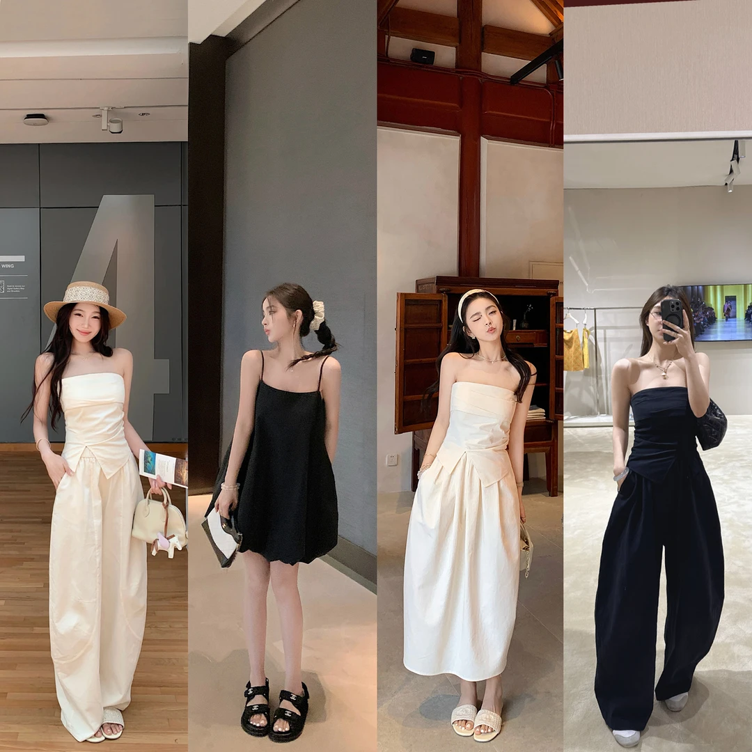 “Soft Power时髦人系列小心机藏在设计里 高支高密100棉-时尚套装