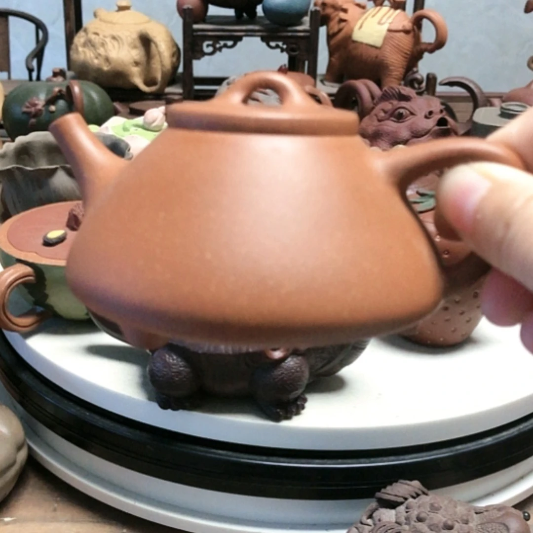 【闪购商品】茶壶紫砂170C口盖烧一遍