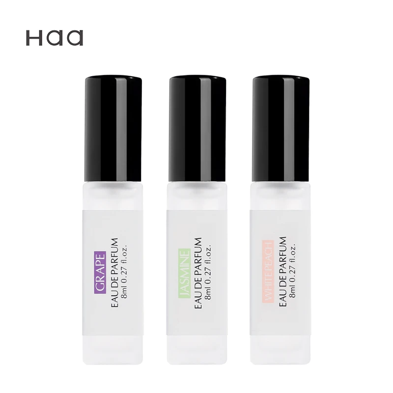 Haa香水小众男女持久留香淡香水葡萄茉莉白桃味道清新学生党便携