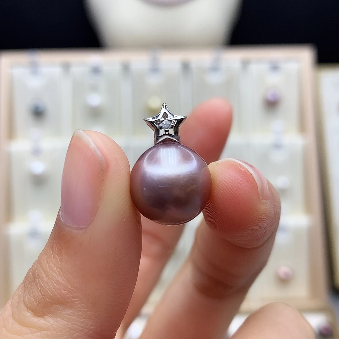 淡水珍珠颈饰合金