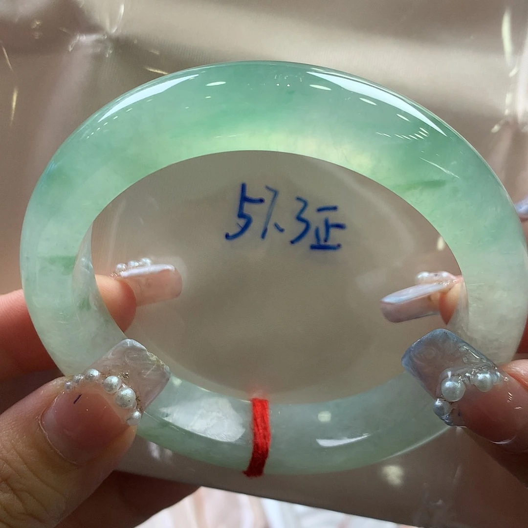 翡翠手镯未镶嵌祎*57.3正圈