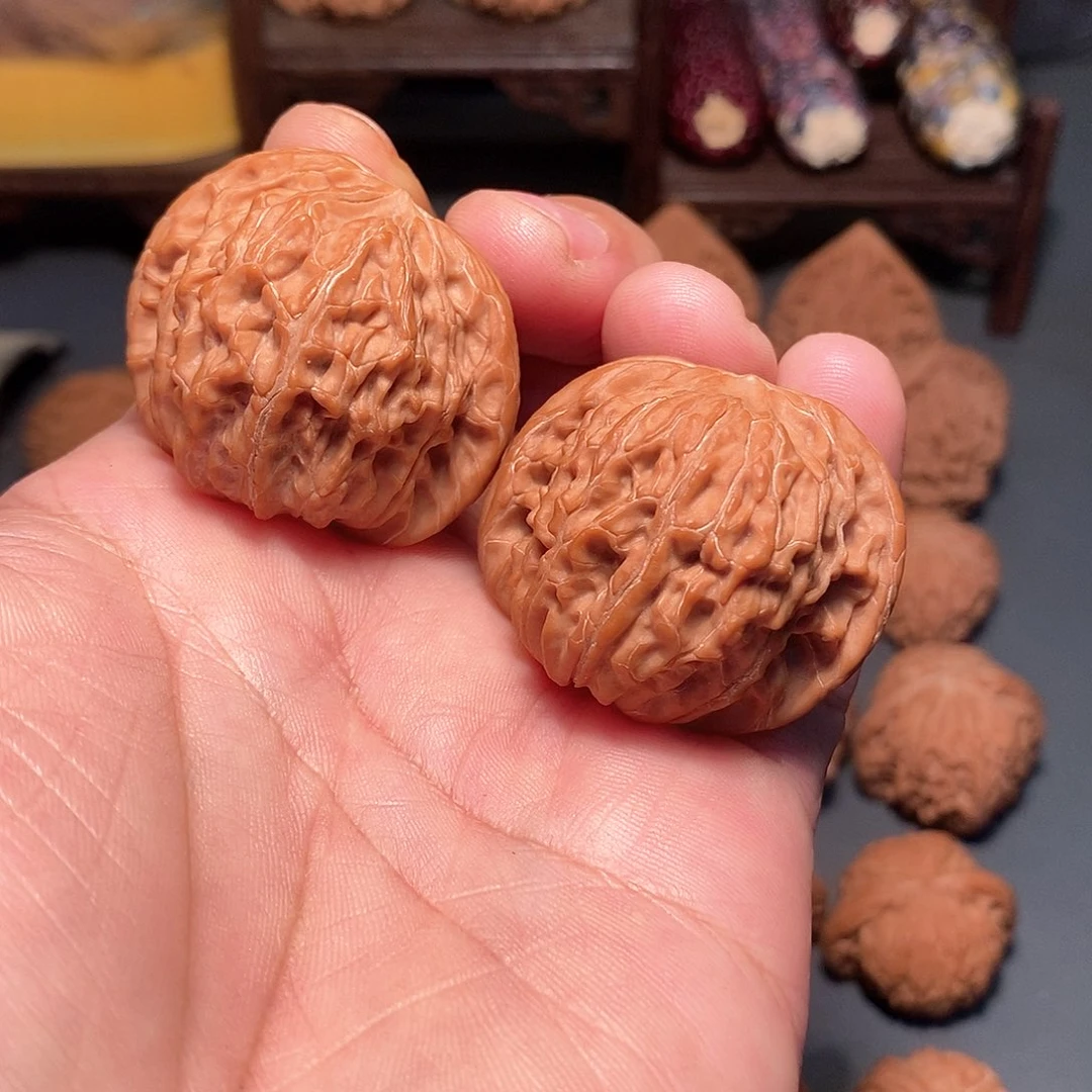 吊坠文玩核桃李***。40尺，全品磨盘