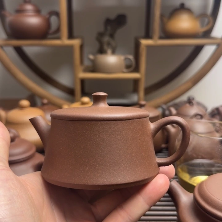 茶壶紫砂云柱190cc台西嫩底槽清