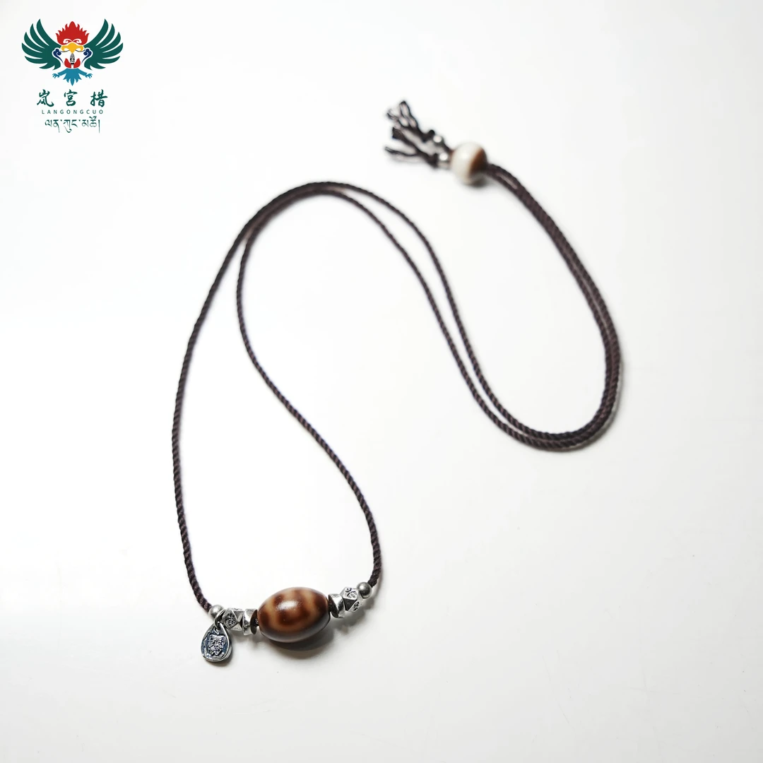 岚宫措｜大鹏天珠项链 G039