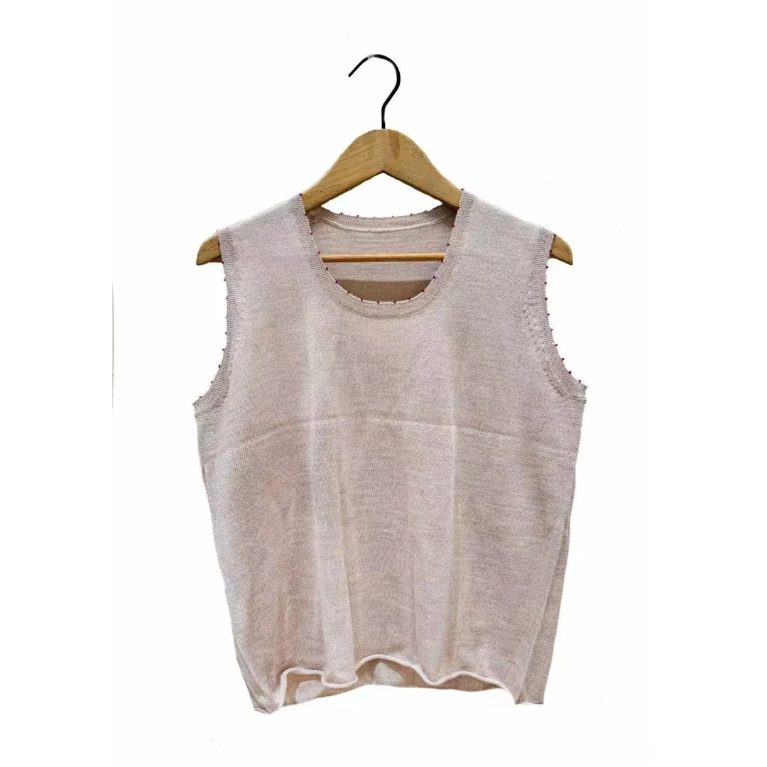 妝點家  左岸迷香  毛  丝  针织背心  Z25SS 7009