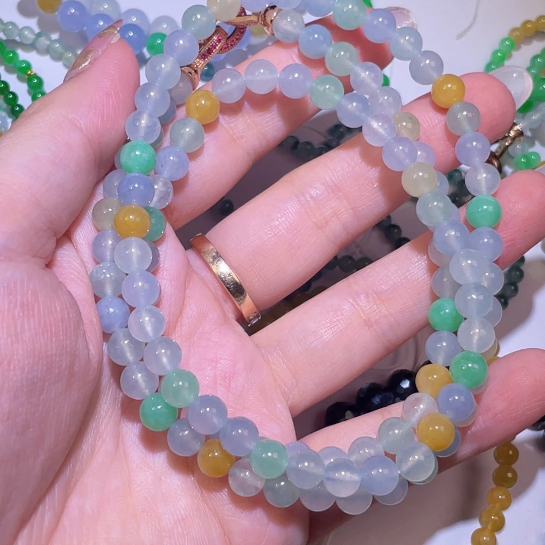 翡翠未镶嵌颈饰裸石6