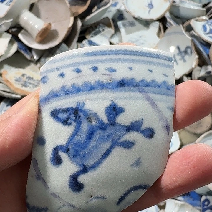 瓷片瓷片标本，顺丰包邮