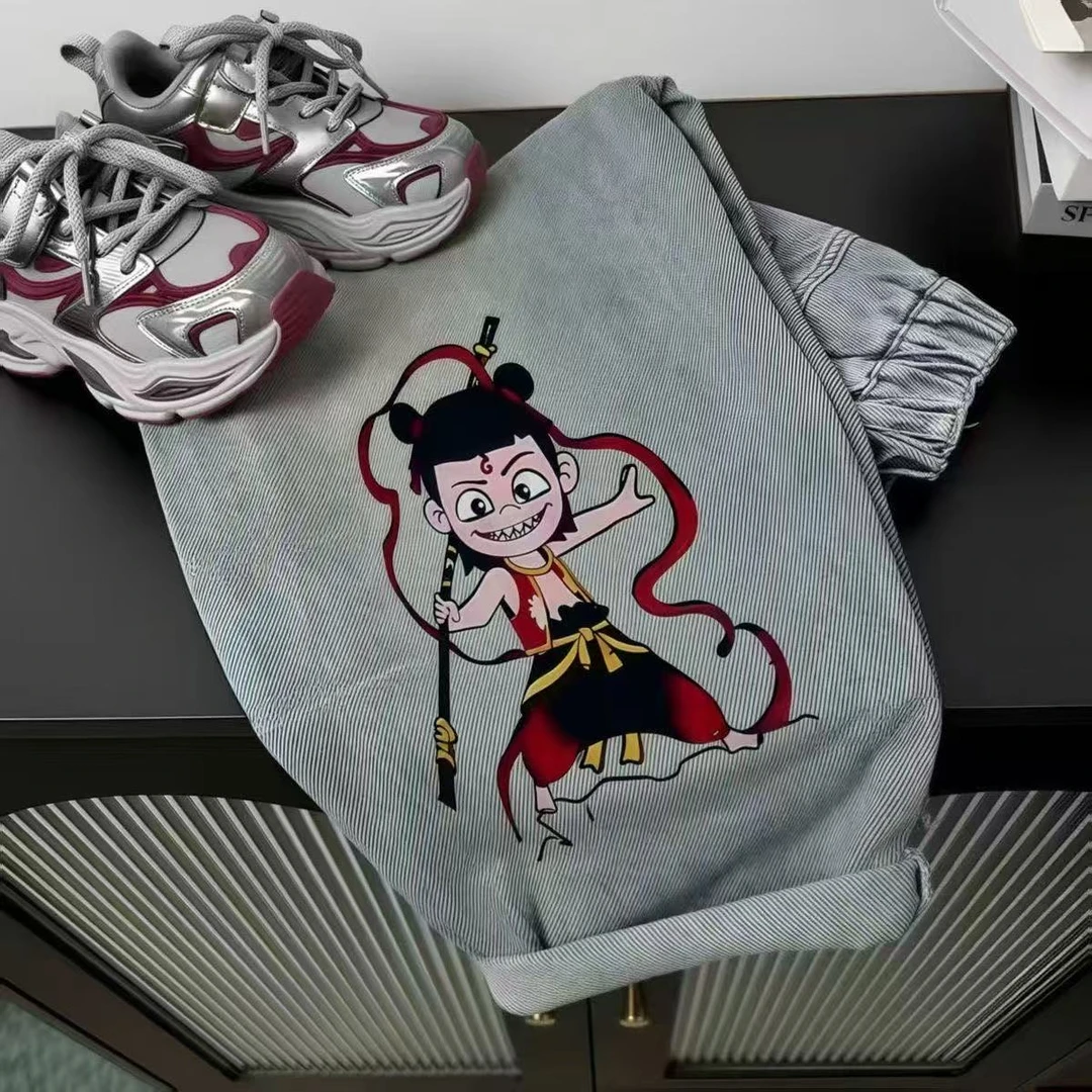 【高定哪吒】男童裤子2025早春新款中大童春装潮帅气男孩男童春装