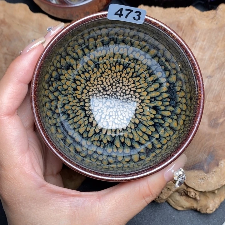 茶盏建窑建盏主人杯473
