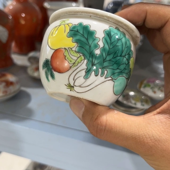 摆件摆件手绘瓷器全部处理