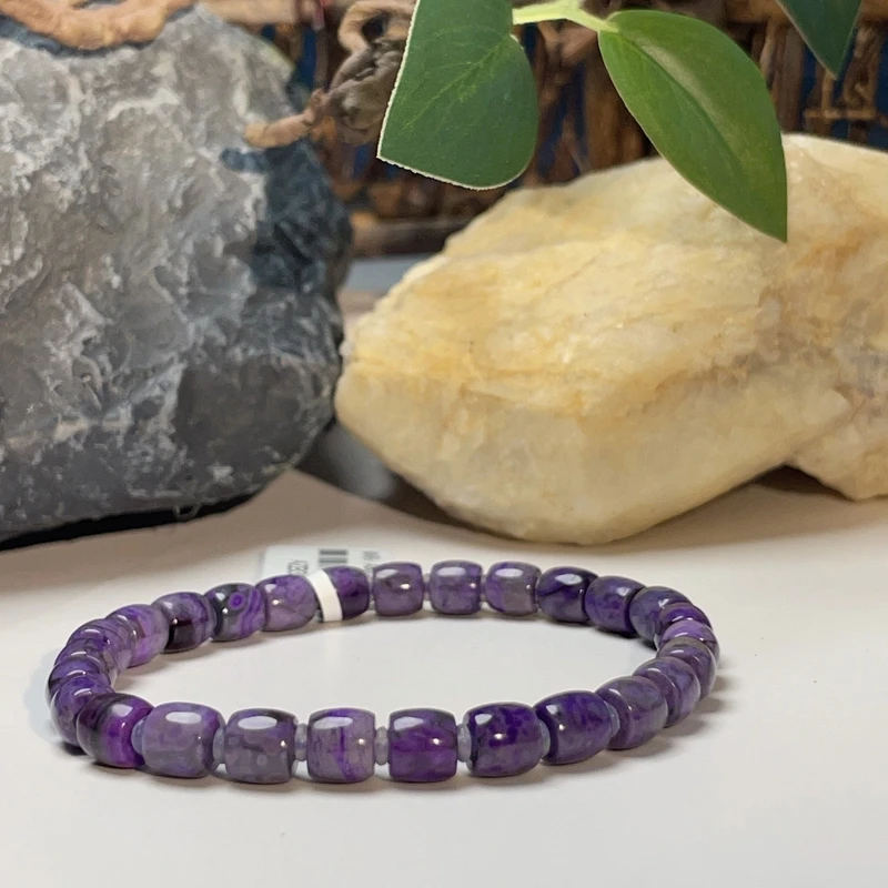 舒俱来泥地紫罗兰单圈素串/AZB3983