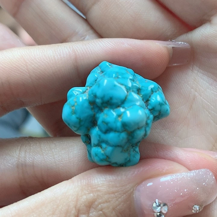 绿松石珠宝奇石未镶嵌