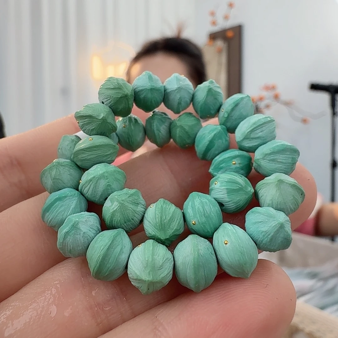 绿松石未镶嵌珠宝半成品