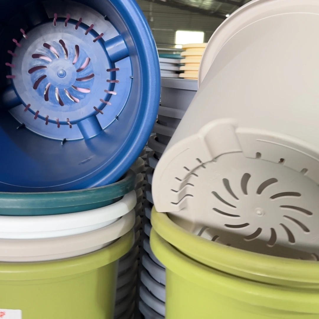 15加仑藏青带军绿托盘4套