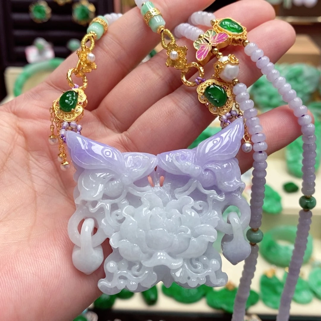 颈饰未镶嵌翡翠翡翠吊坠