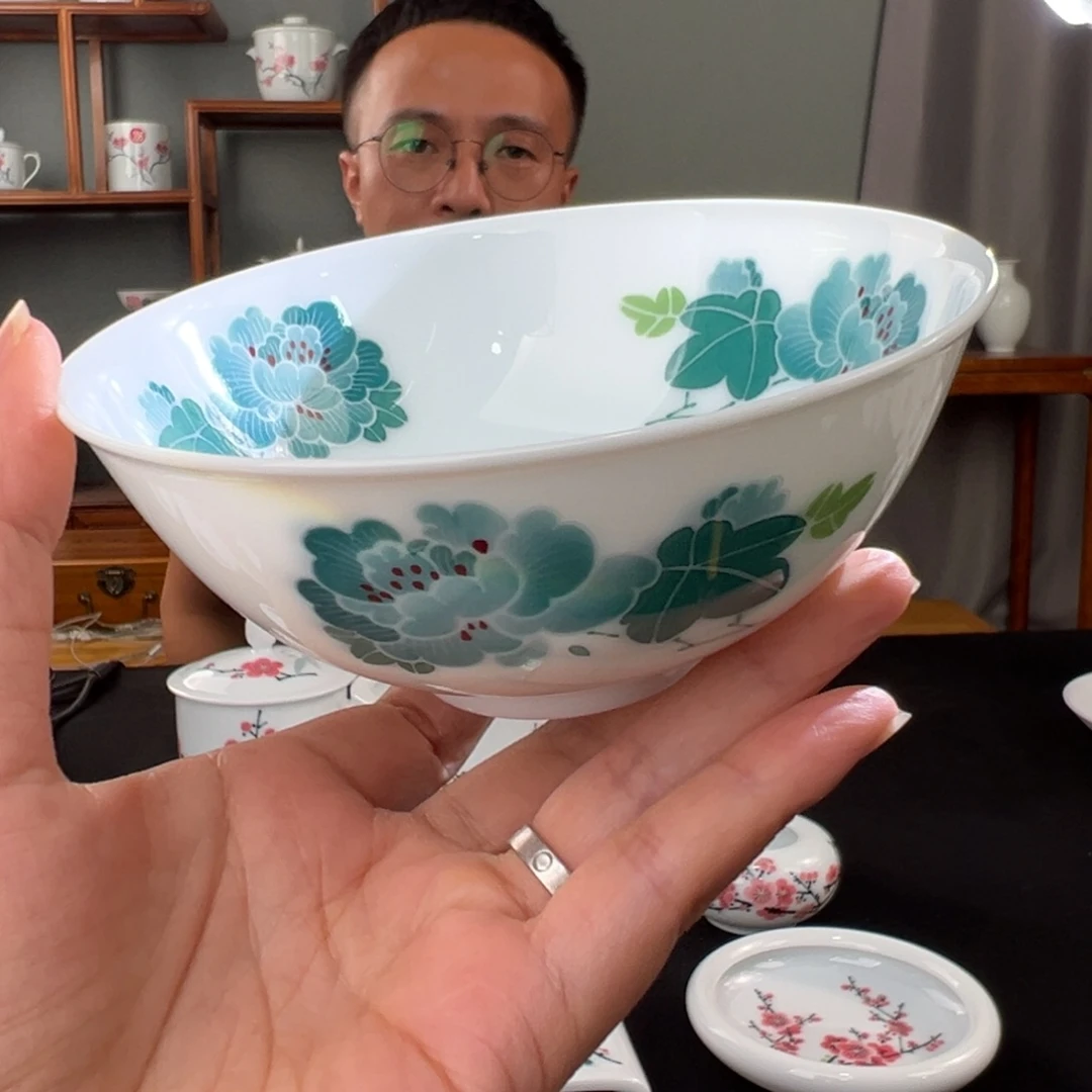 滑石子 绿芙蓉观赏碗