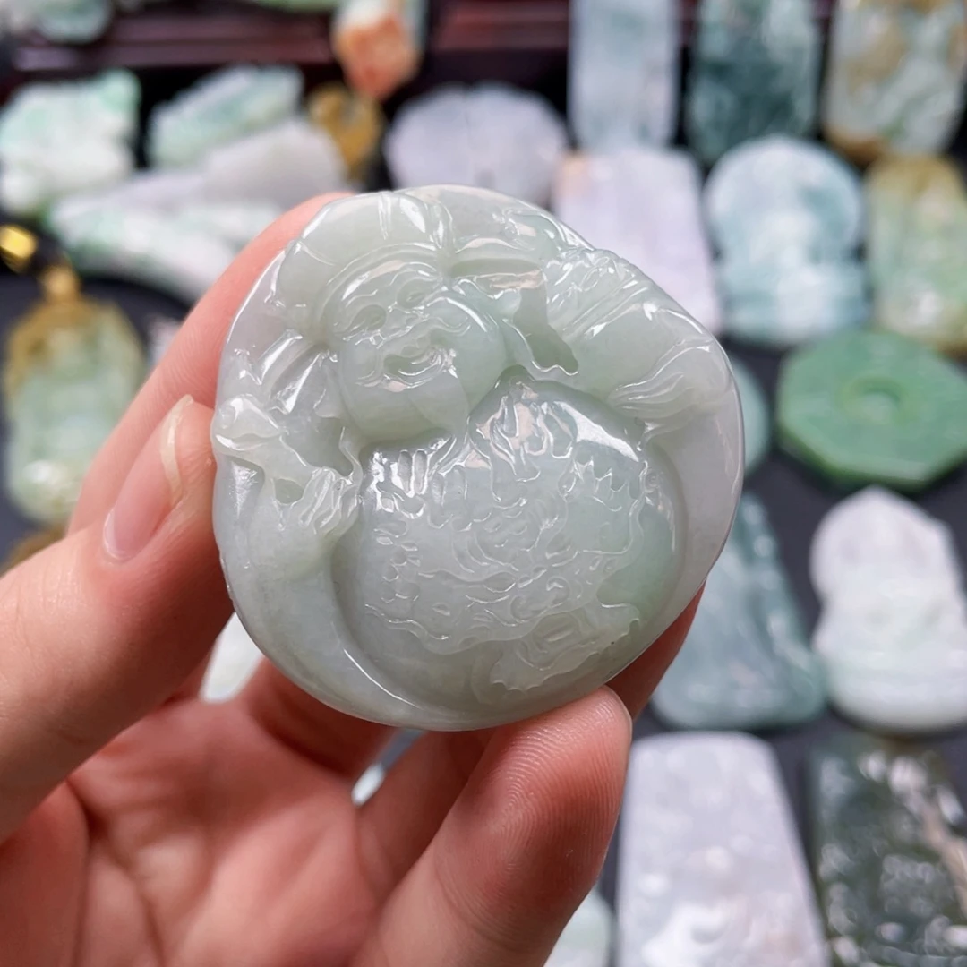 颈饰未镶嵌翡翠翡翠