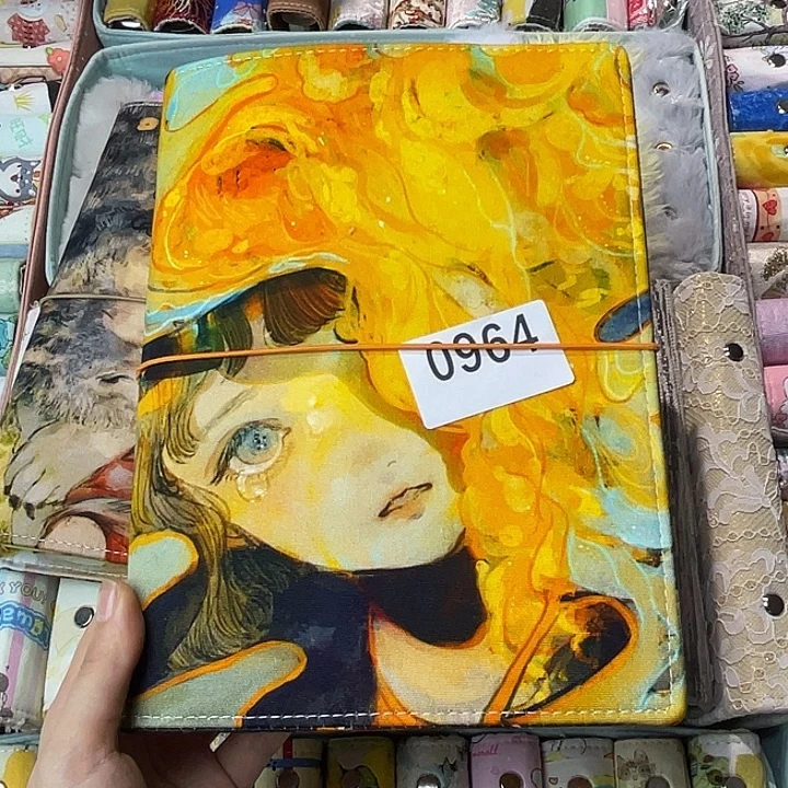 织绣A5活页不加纸0964