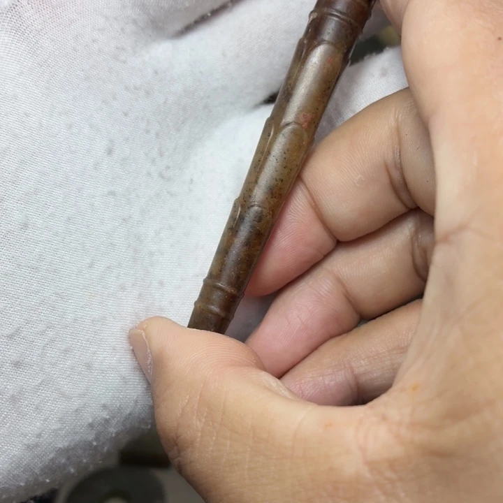 和田玉未镶嵌吊坠(不含链)无**藏