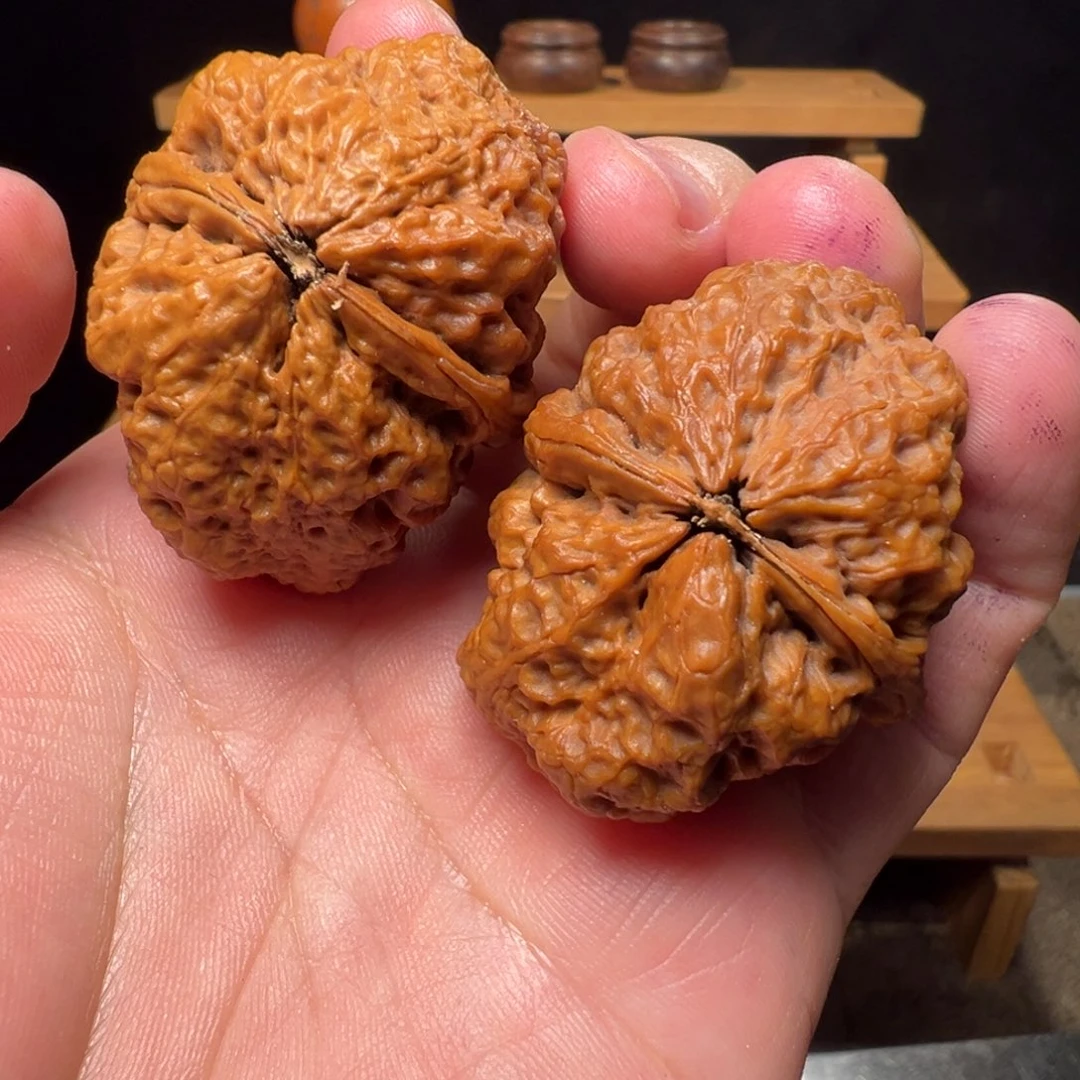 吊坠文玩核桃龙脊金蟾44mm