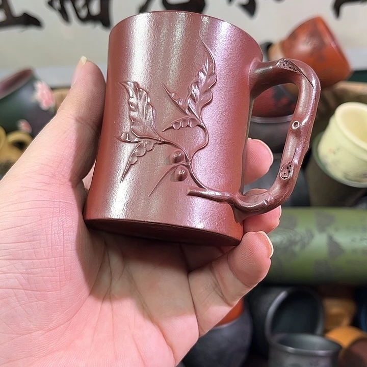 茶杯紫砂全手工紫砂主人杯