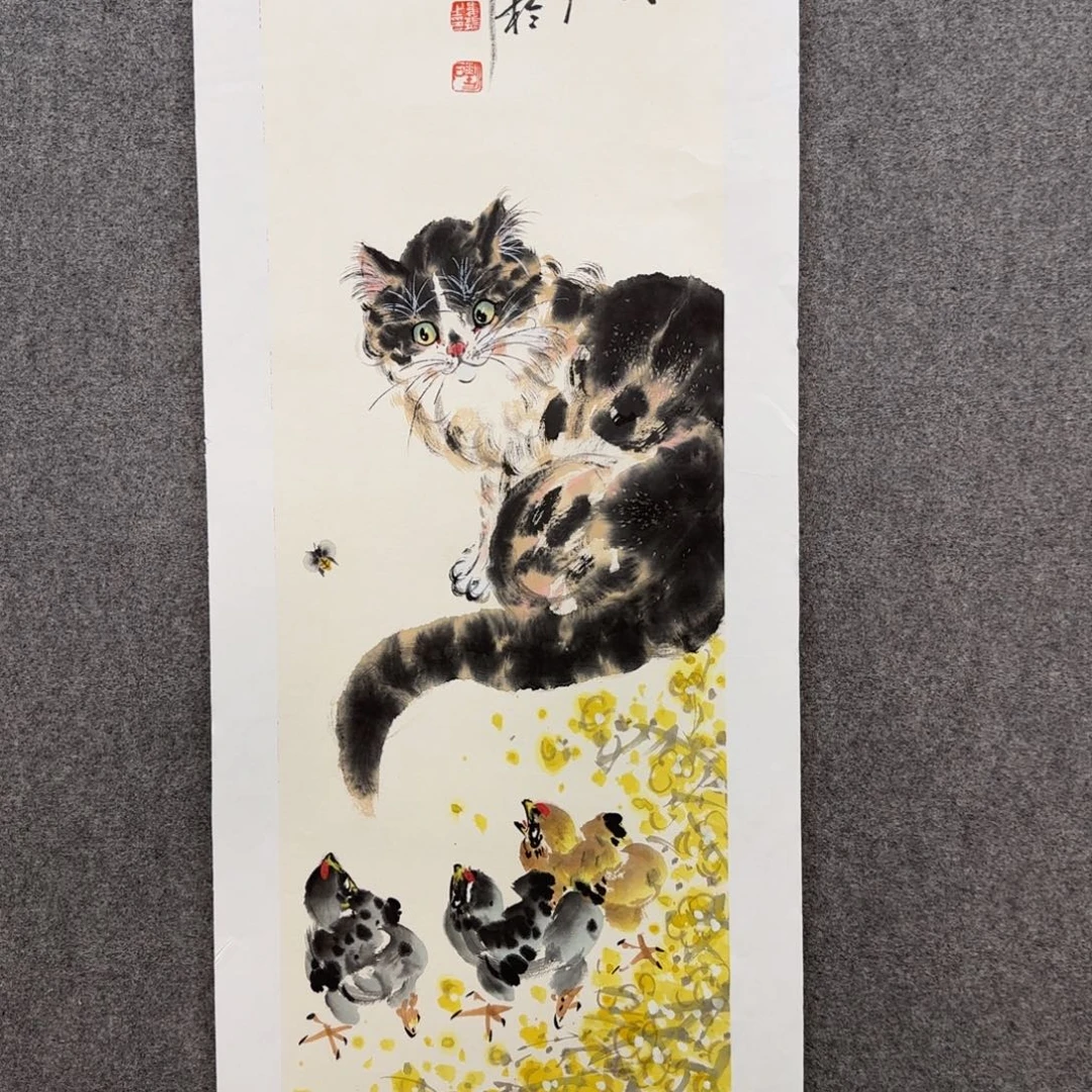 国画娄鹏老师手绘作品