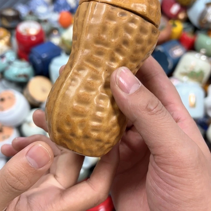 茶叶罐陶瓷家用储物罐轻微瑕疵品介意勿拍