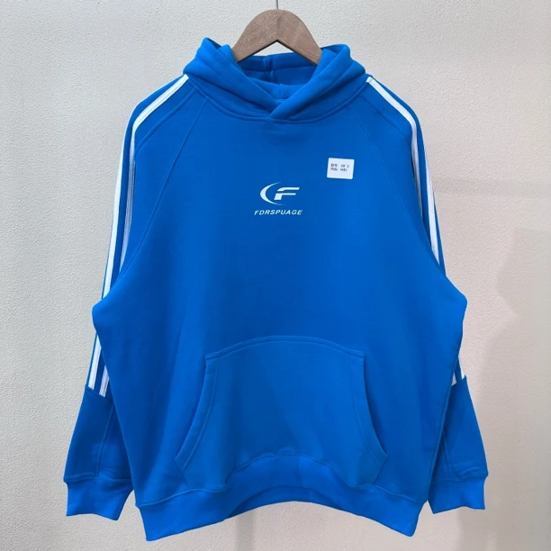 潮牌男女同款百搭简约款连帽卫衣3012-C8-2