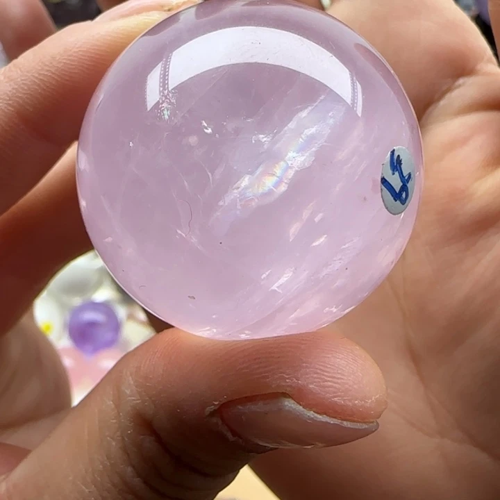 水晶珠宝半成品未镶嵌3.5厘米