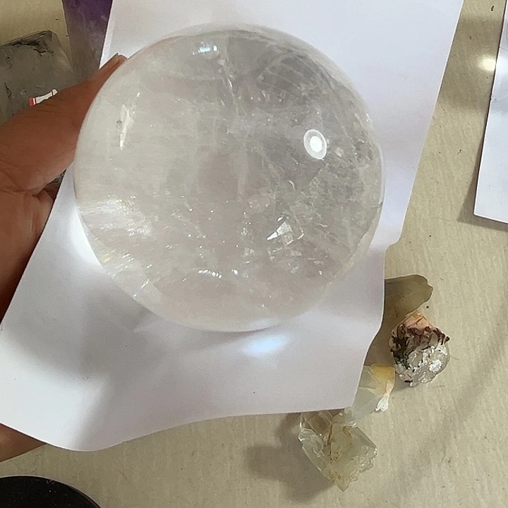天然水晶球未镶嵌水晶明*酱