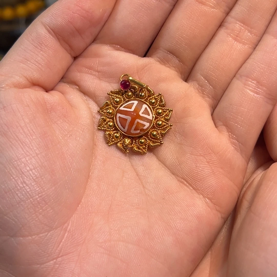 玛瑙/玉髓未镶嵌单珠