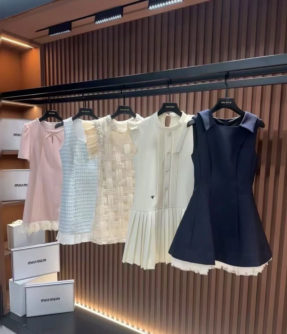 【301-320】3开头编码迈迈2025轻奢夏季新款连衣裙按编号拍